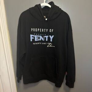 SAVAGE X FENTY Rrianna XL Limited LVII Caviar Hoodie Sweatshirt Black Super Bowl